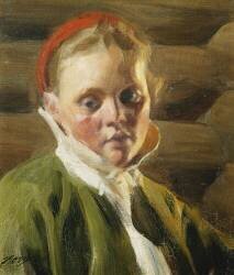 Fille de Dalecarlian (Anders Zorn) - Muzeo.com