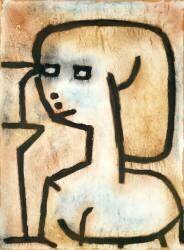 Fille en deuil (Paul Klee) - Muzeo.com