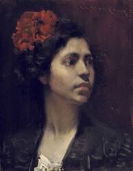 Fille espagnole (William Merritt Chase) - Muzeo.com