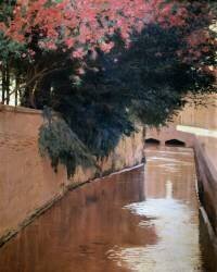 Fossé à Valence (Santiago Rusiñol) - Muzeo.com