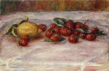 Fraises et citrons (Auguste Renoir) - Muzeo.com