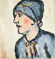 Frau Kirchhof (Alexej von Jawlensky) - Muzeo.com