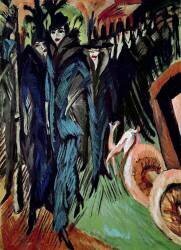 Friedrichstrasse (Ernst Ludwig Kirchner) - Muzeo.com