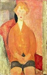 Garçon en short (Amedeo Modigliani) - Muzeo.com