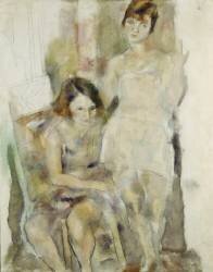 Ginette et Mireille (Jules Pascin) - Muzeo.com