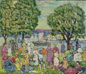 Port de Gloucester (Maurice Brazil Prendergast) - Muzeo.com