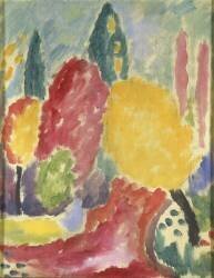 Grande variation : Automne (Alexej von Jawlensky) - Muzeo.com