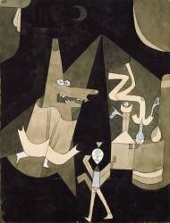 Hexen-Scene, 1921 (Paul Klee) - Muzeo.com