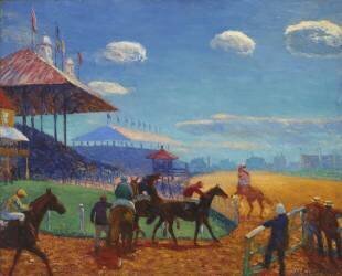 Hippodrome (William James Glackens) - Muzeo.com