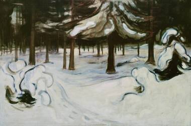 Hiver (Edvard Munch) - Muzeo.com