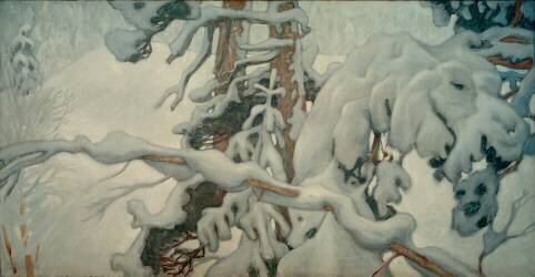Hiver (Akseli Gallen-Kallela) - Muzeo.com