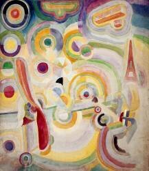 Hommage à Blériot (Robert Delaunay) - Muzeo.com