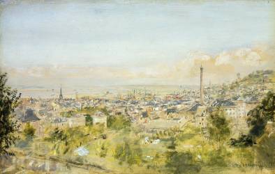 Honfleur (Jean-François Raffaelli) - Muzeo.com