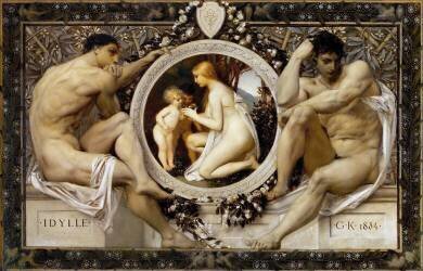 Idylle (Gustav Klimt) - Muzeo.com