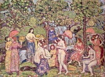 Idylle (Maurice Brazil Prendergast) - Muzeo.com