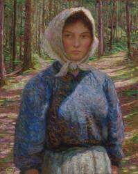 Dans le Bohmerwald (Lilla Cabot Perry) - Muzeo.com