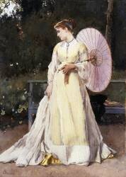 In the Country (Alfred Stevens) - Muzeo.com