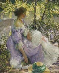 Dans le jardin (Richard Emil Miller) - Muzeo.com