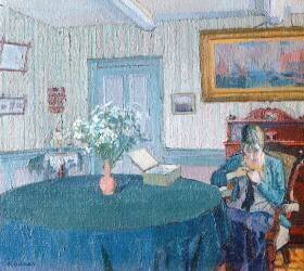 Intérieur (Harold Gilman) - Muzeo.com