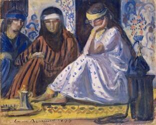 Intérieur arabe ; Harem (Emile Bernard) - Muzeo.com