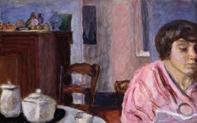 Intérieur avec figure (Pierre Bonnard) - Muzeo.com