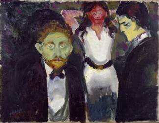 Jalousie (Edvard Munch) - Muzeo.com