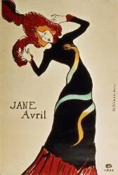 Jane Avril (Henri de Toulouse-Lautrec) - Muzeo.com