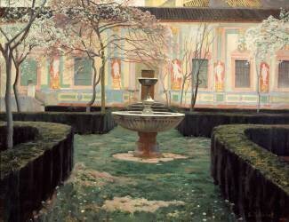 Jardin abandonné (Santiago Rusiñol) - Muzeo.com