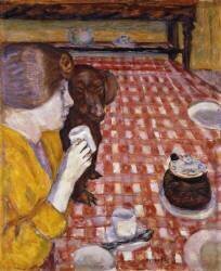 Jaune et rouge (Pierre Bonnard) - Muzeo.com