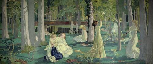 Jeu du volant (Maurice Denis) - Muzeo.com