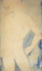 Jeune homme nu (Amedeo Modigliani) - Muzeo.com