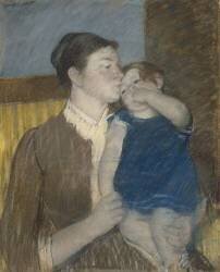 Jeune Mère (Mary Cassatt) - Muzeo.com