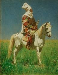 Kirghiz à cheval (Wassili Werestschagin) - Muzeo.com