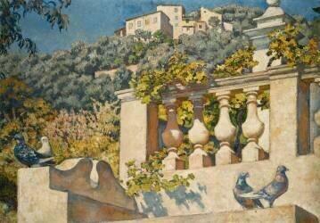 La Balustrade (Theo van Rysselberghe) - Muzeo.com