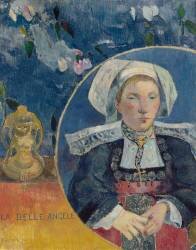 La belle Angèle, Mme Satre (1868-1932) hôtelière à Pont Aven (Paul Gauguin) - Muzeo.com