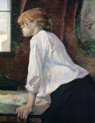 La Blanchisseuse (Henri de Toulouse-Lautrec) - Muzeo.com