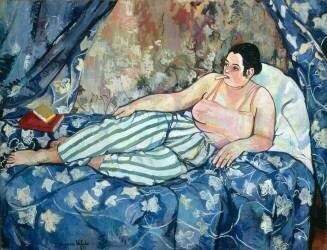 La Chambre bleue (Suzanne Valadon) - Muzeo.com