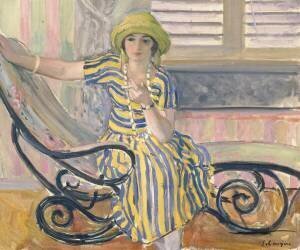 La cigarette (Henri Lebasque) - Muzeo.com