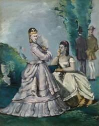 La conversation (Paul Cézanne) - Muzeo.com