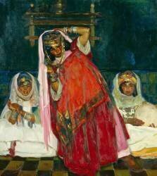 La Danseuse rouge (Alfred Dabat) - Muzeo.com