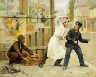 La diversion (Paul Charles Chocarne-Moreau) - Muzeo.com