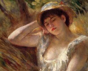 La dormeuse (Auguste Renoir) - Muzeo.com
