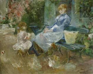 La fable (Berthe Morisot) - Muzeo.com