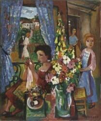 La fenêtre bleue (Charles Walch) - Muzeo.com