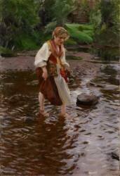 La fille d'Alvdalen (Anders Zorn) - Muzeo.com