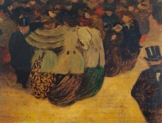 La foule (Félix Vallotton) - Muzeo.com