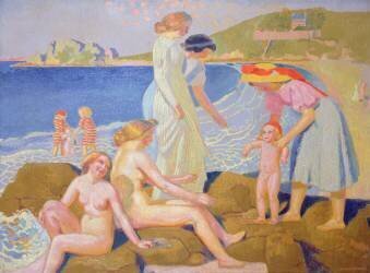 La grande plage (Maurice Denis) - Muzeo.com