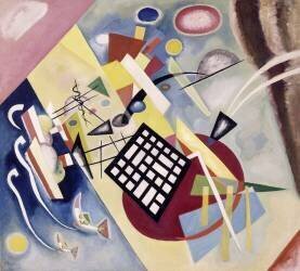 La grille noire (Wassily Kandinsky) - Muzeo.com