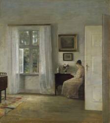 La lectrice (Carl Holsoe) - Muzeo.com