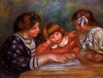 La leçon (Auguste Renoir) - Muzeo.com